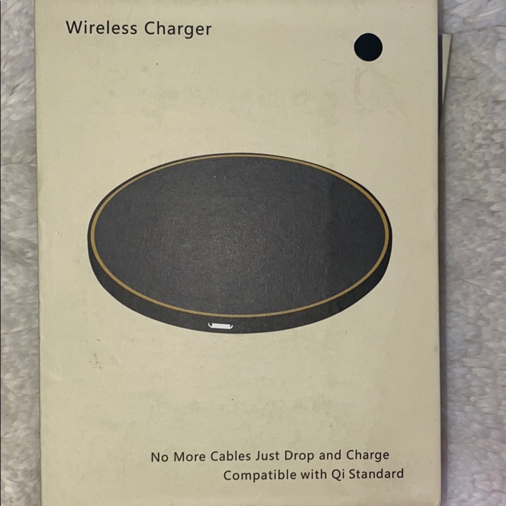 Wireless charger.